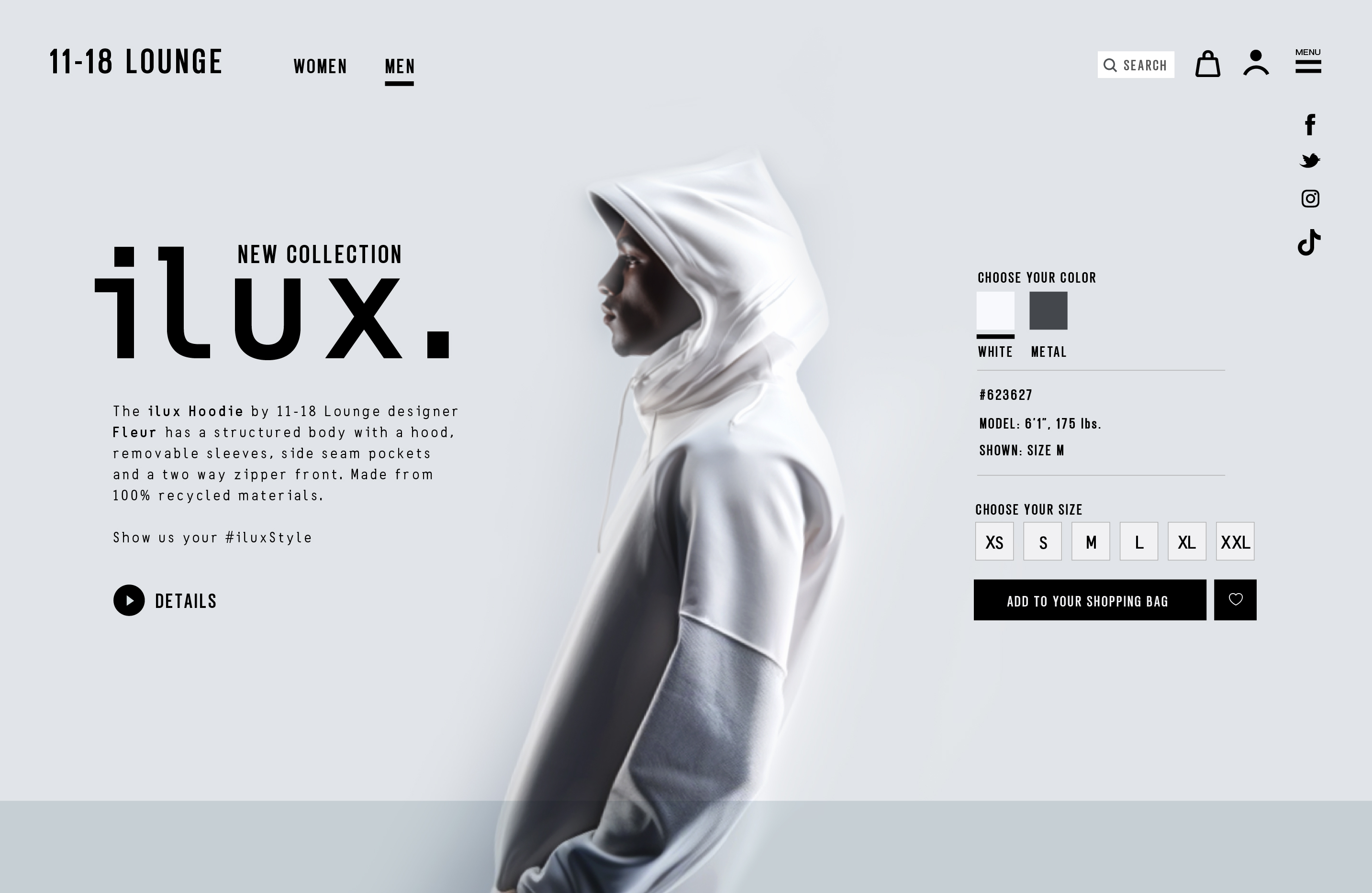 Futuristic clothing line